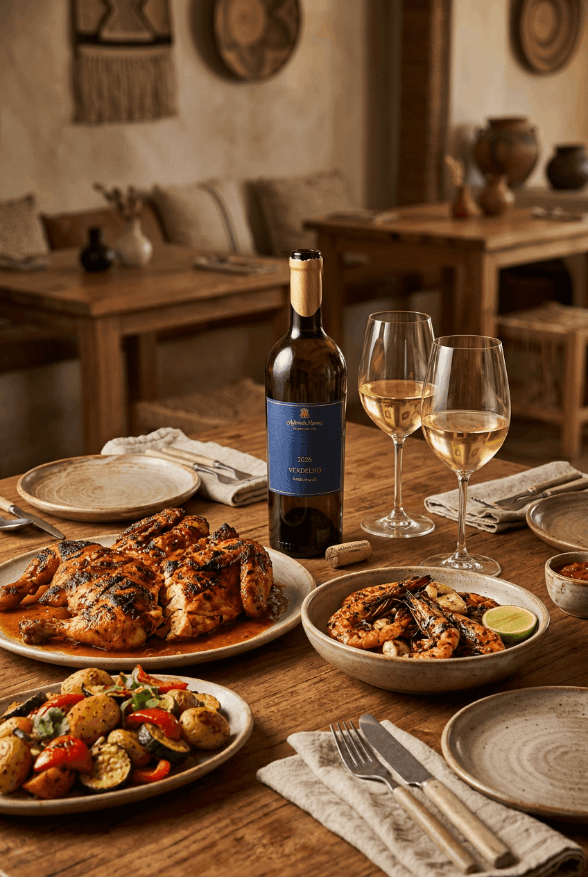 Aybrook & Mason Grand Selection Verdelho in action