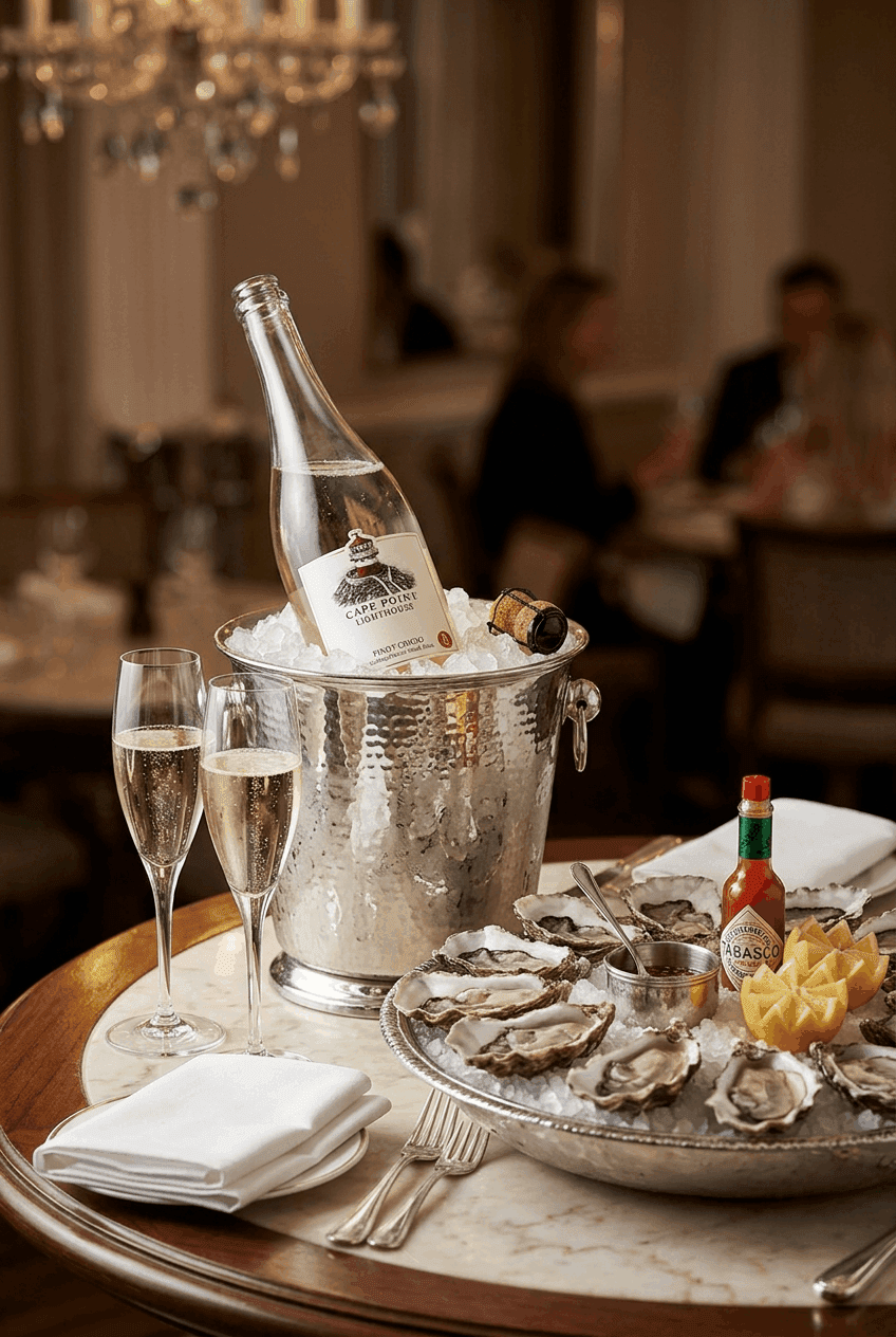 Aybrook & Mason Cape Point Lighthouse Pinot Grigio in action